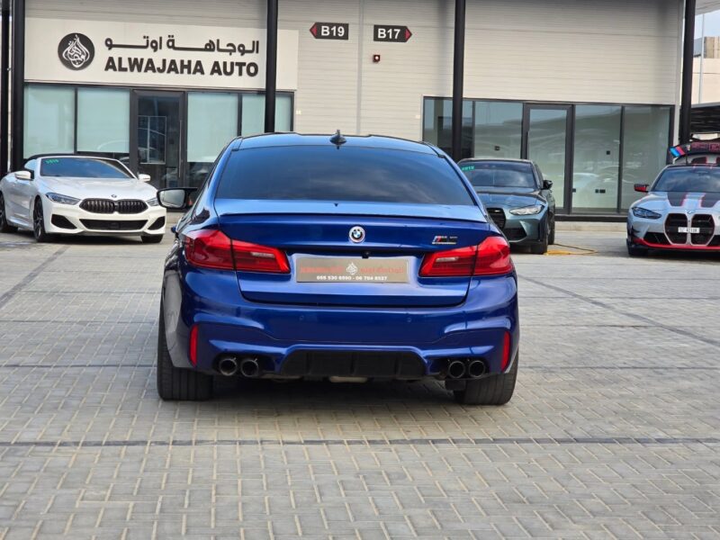 2020 BMW M5 4.4-liter twin-turbo V8 Petrol Engine Blue White Sedan Korean Specs Automatic