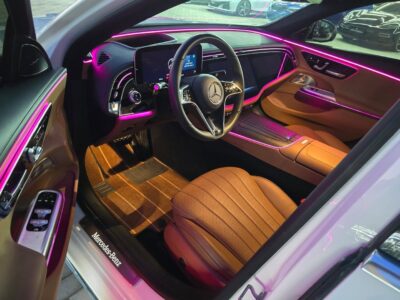 2024 Mercedes-Benz E300 4MATIC 2.0-liter Turbocharged 4-cylinder Hybrid Engine White Tan Sedan