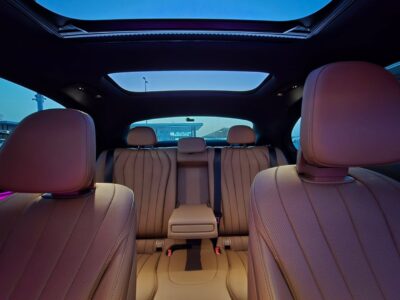 2024 Mercedes-Benz E300 4MATIC 2.0-liter Turbocharged 4-cylinder Hybrid Engine White Tan Sedan