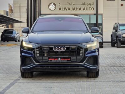 2023 Audi Q8 55 TFSI quattro 3.0L V6 Turbocharged Petrol Engine Blue Black SUV Korean Specs