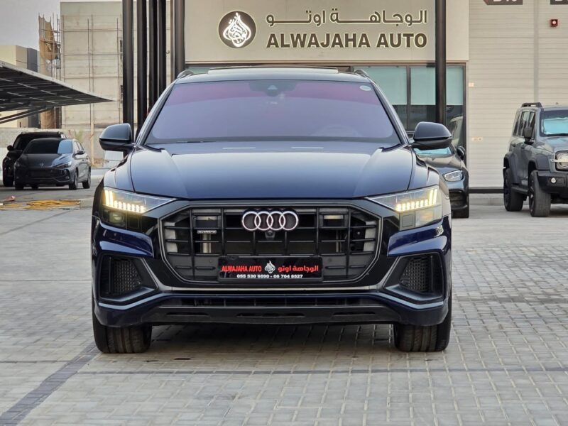 2023 Audi Q8 55 TFSI quattro 3.0L V6 Turbocharged Petrol Engine Blue Black SUV Korean Specs