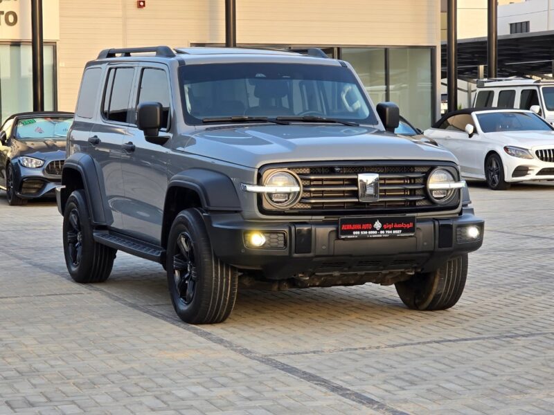 2024 GWM Tank 300 2.0-Liter 4-Cylinder Turbocharged Petrol Engine Grey Black SUV GCC Specs