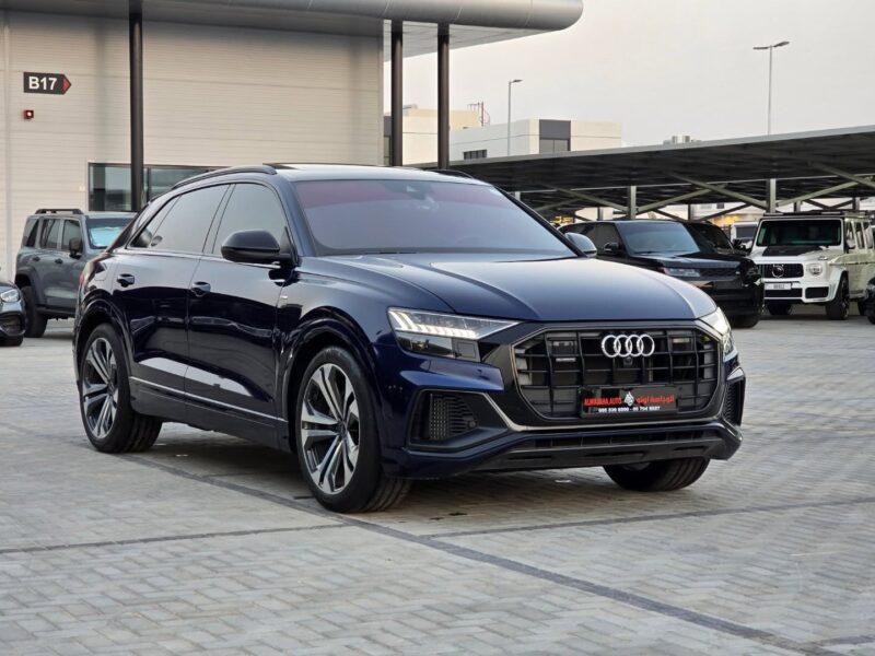 2023 Audi Q8 55 TFSI quattro 3.0L V6 Turbocharged Petrol Engine Blue Black SUV Korean Specs