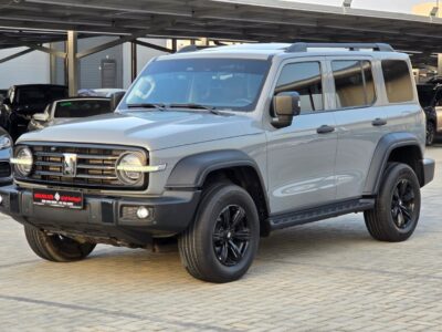 2024 GWM Tank 300 2.0-Liter 4-Cylinder Turbocharged Petrol Engine Grey Black SUV GCC Specs