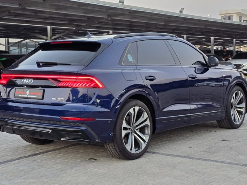 2023 Audi Q8 55 TFSI quattro 3.0L V6 Turbocharged Petrol Engine Blue Black SUV Korean Specs