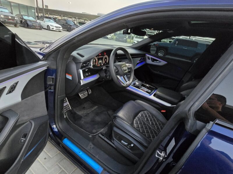 2023 Audi Q8 55 TFSI quattro 3.0L V6 Turbocharged Petrol Engine Blue Black SUV Korean Specs