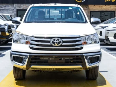 2025 Toyota Hilux GL 2.4 Litres 4 Cylinders Diesel Engine White Red Pickup Truck GCC Specs Manual