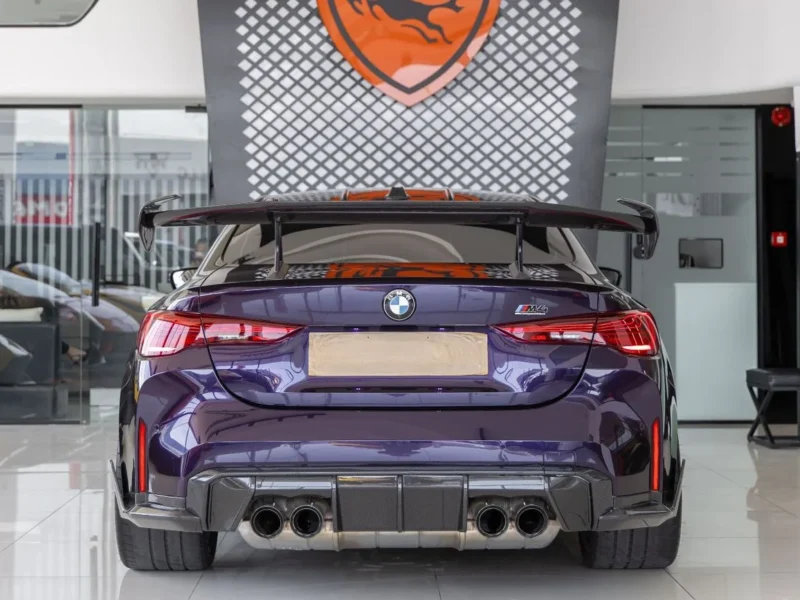2025 BMW M4 COMPETITION M XDRIVE 3.0L 6 Cylinders Petrol Engine Purple Red Coupe GCC