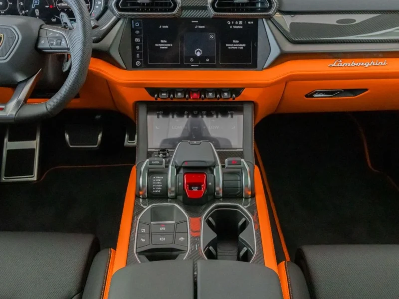 2025 Lamborghini Urus SE 4.0L 8 Cylinders Petrol Engine Orange Black SUV FULL CARBON FIBER
