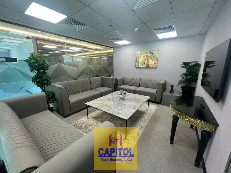 140 sqft Prime Tower Premium Office Space and Coworking Space with Stunning Burj Khalifa