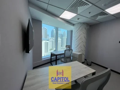 200 sqft Office Space with Ejari New Trade License and Renewal Bank and DED Approved Inspection-Safe