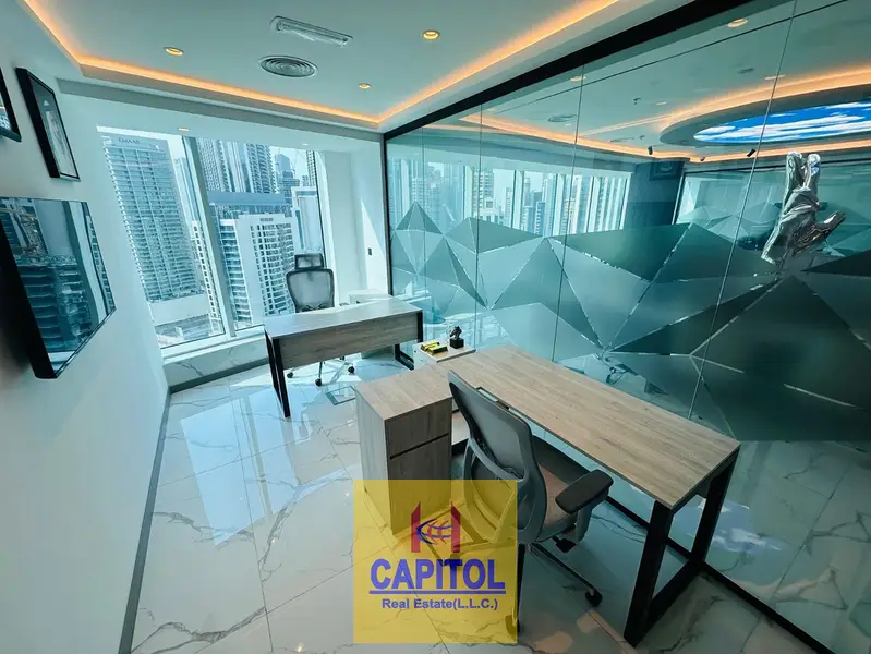 200 sqft Office Space with Ejari New Trade License and Renewal Bank and DED Approved Inspection-Safe