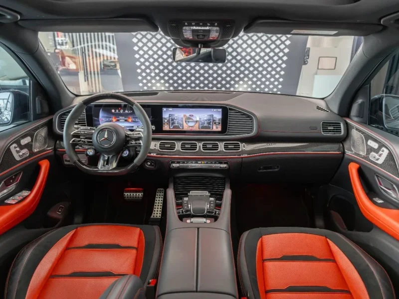 2024 Mercedes-Benz GLE 53 AMG 4Matic 3.0 Litres 6 Cylinders Hybrid Engine Grey Red SUV