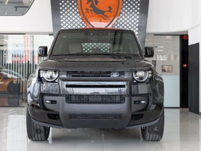 2026 Land Rover Defender 110 X-Dynamic HSE P400 4.0L 6 Cylinders Engine Dark Grey Tan SUV