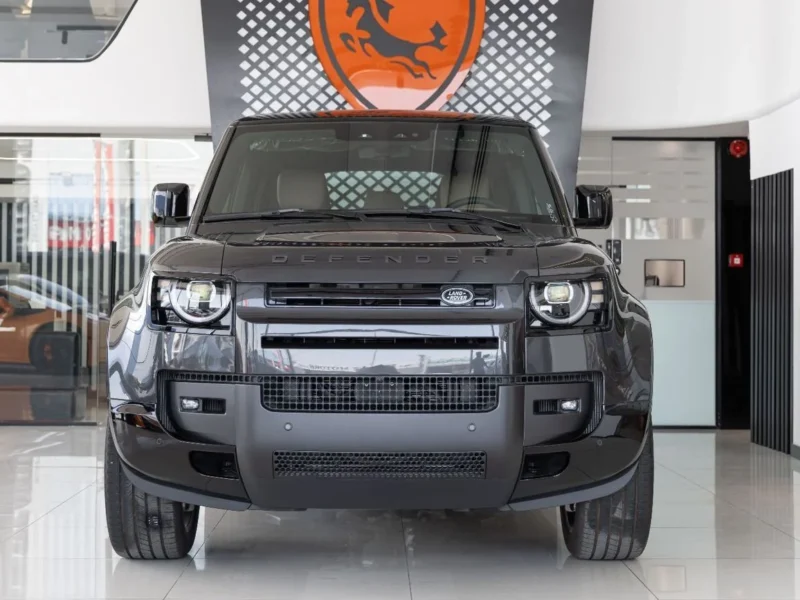 2026 Land Rover Defender 110 X-Dynamic HSE P400 4.0L 6 Cylinders Engine Dark Grey Tan SUV