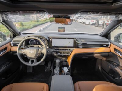 2026 Toyota Camry LUMIERE 2.5 Litres 4 Cylinders Hybrid Engine White Tan Sedan GCC Specs