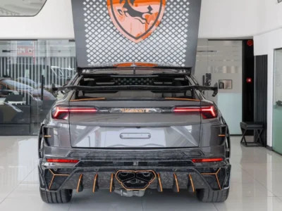 2023 LAMBORGHINI URUS S MANSORY VENATUS S KIT 4.0L Twin-Turbocharged V8 Grey White SUV
