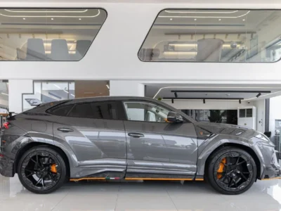 2023 LAMBORGHINI URUS S MANSORY VENATUS S KIT 4.0L Twin-Turbocharged V8 Grey White SUV