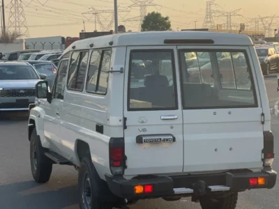 2026 Toyota Land Cruiser 70 Hard Top LC 78 4.0L 6 Cylinders Petrol Engine White Blue SUV