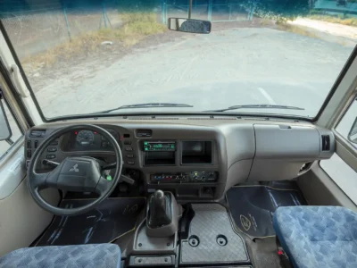 2023 Mitsubishi Rosa Standard 4.2L 4 Cylinders Diesel Engine Manual White Blue Bus GCC Specs