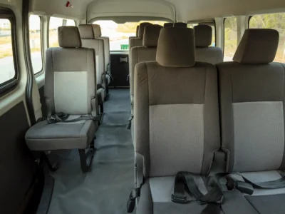 2022 Toyota Hiace GL High Roof 3.5L 6 Cylinders Petrol Engine White Grey Minibus GCC Specs