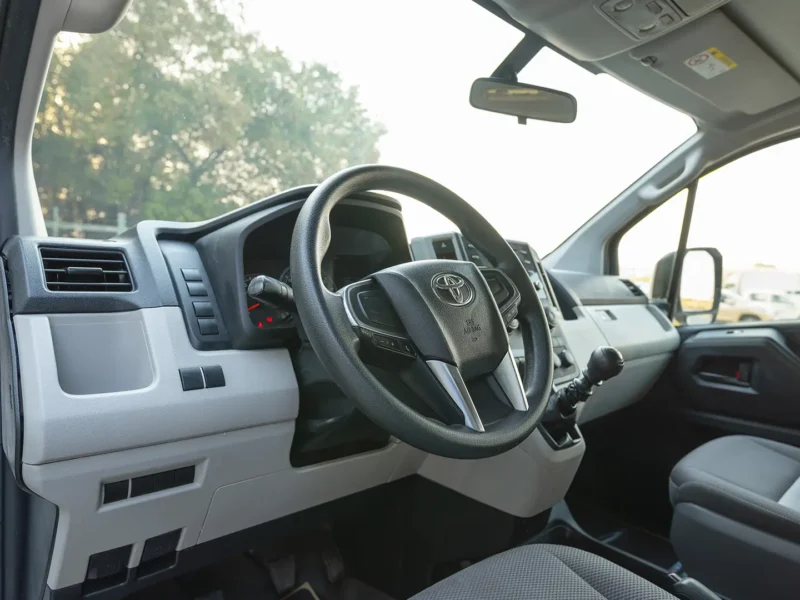 2022 Toyota Hiace GL High Roof 3.5L 6 Cylinders Petrol Engine White Grey Minibus GCC Specs