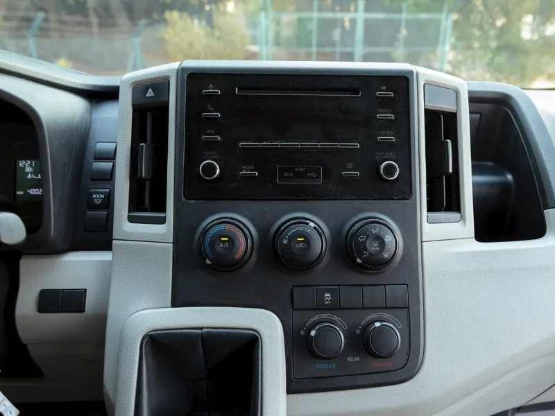 2022 Toyota Hiace GL High Roof 3.5L 6 Cylinders Petrol Engine White Grey Minibus GCC Specs