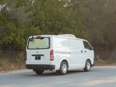 2024 Toyota Hiace GL Standard Roof 2.7L 4 Cylinders Petrol Engine White Grey Chiller Van GCC