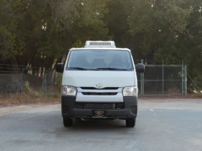 2024 Toyota Hiace GL Standard Roof 2.7L 4 Cylinders Petrol Engine White Grey Chiller Van GCC