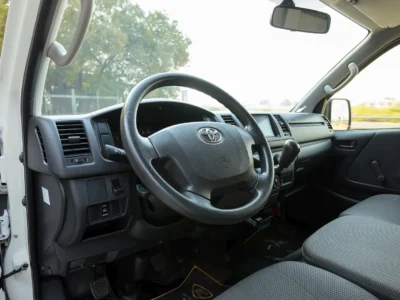 2024 Toyota Hiace GL Standard Roof 2.7L 4 Cylinders Petrol Engine White Grey Chiller Van GCC