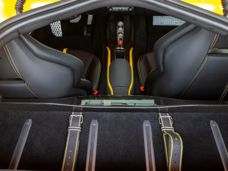 2019 Ferrari 812 Superfast Standard 6.5 Litres V12 Engine Yellow Black Coupe Pristine Condition