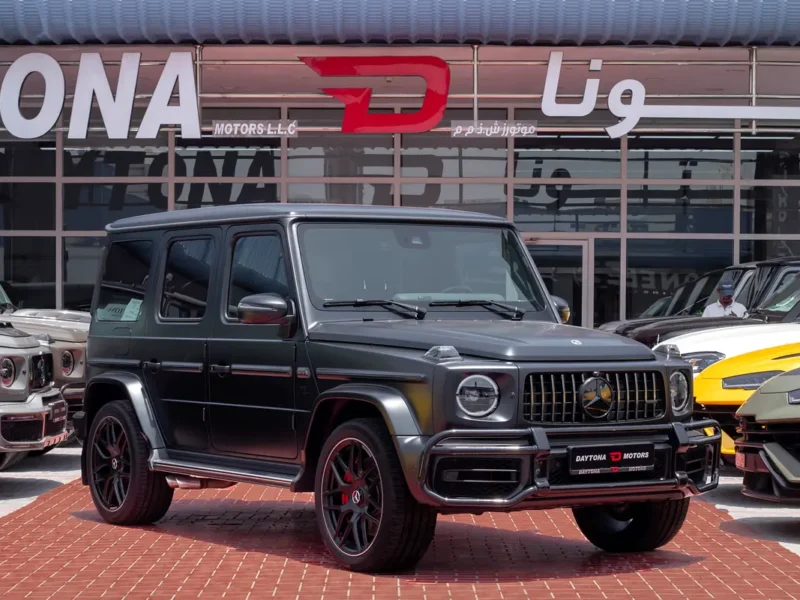 2024 Mercedes-Benz G-Class G 63 AMG 4.0 Litres V8 Biturbo Petrol Engine Black SUV Automatic