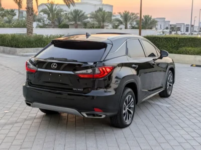 2021 Lexus RX-Series RX 350 Platinum 6 Cylinders Petrol Engine Black Beige SUV US Specs