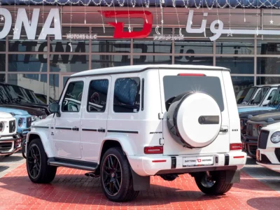 2024 Mercedes-Benz G-Class G 63 AMG 4.0 Litres V8 Biturbo Petrol Engine White SUV Automatic