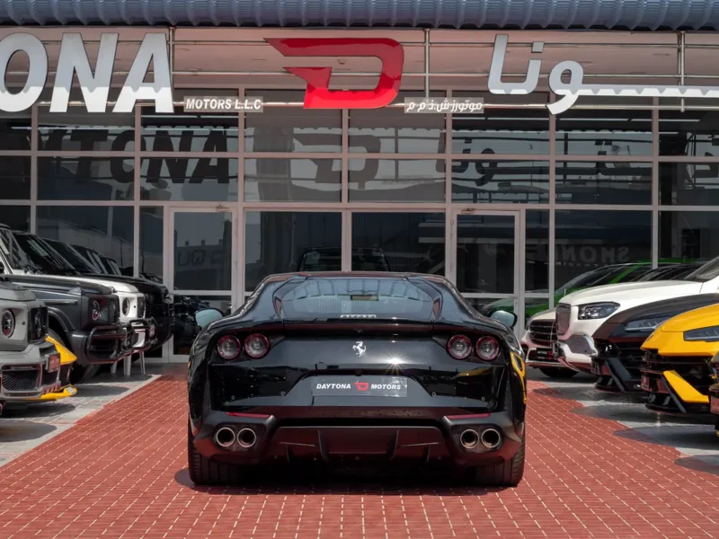 2020 Ferrari 812 Superfast 6.5 Litres V12 Engine Black Coupe Japanese Specs Automatic
