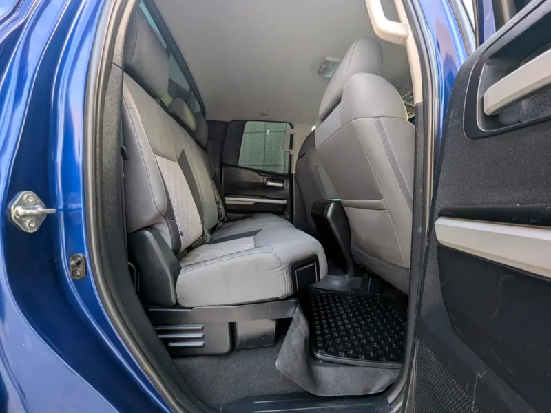 2014 Toyota Tundra SR5 8 Cylinders Petrol Engine Blue Beige Pickup Truck Automatic US Specs