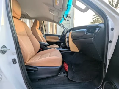 2024 Toyota Fortuner EXR 2.7 Litres 4-Cylinder Petrol Engine White Beige SUV GCC Specs