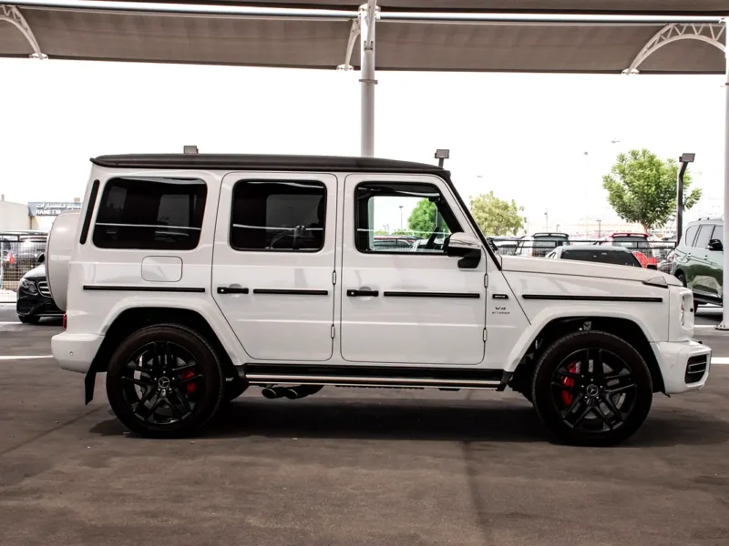 2022 Mercedes-Benz G-Class G 63 AMG 4.0L V8 Biturbo Engine White Black SUV 5A Auction Grade