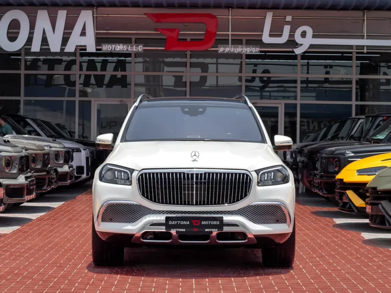 2023 Mercedes-Benz GLS-Class V8 4.0L Twin Turbo Engine White Black SUV Japanese Specs