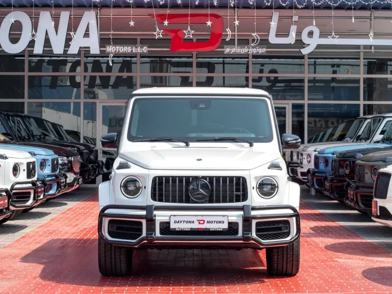 2024 Mercedes-Benz G-Class G 63 AMG 4.0 Litres V8 Biturbo Petrol Engine White SUV Automatic