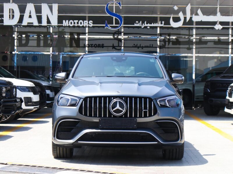 2021 Mercedes-Benz GLE 63 AMG 4.0-liter V8 Biturbo Petrol Engine Grey Black SUV Automatic