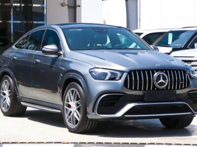 2021 Mercedes-Benz GLE 63 AMG 4.0-liter V8 Biturbo Petrol Engine Grey Black SUV Automatic