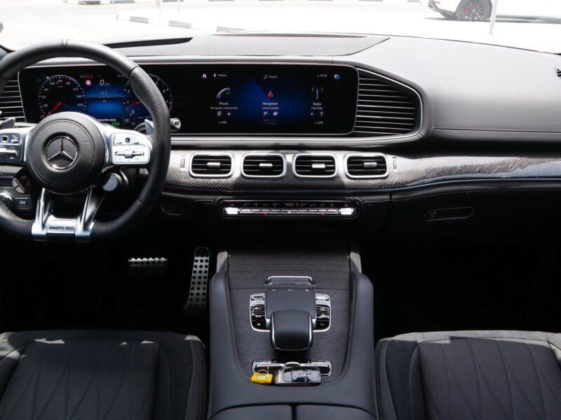 2021 Mercedes-Benz GLE 63 AMG 4.0-liter V8 Biturbo Petrol Engine Grey Black SUV Automatic