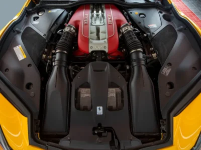 2019 Ferrari 812 Superfast Standard 6.5 Litres V12 Engine Yellow Black Coupe Pristine Condition
