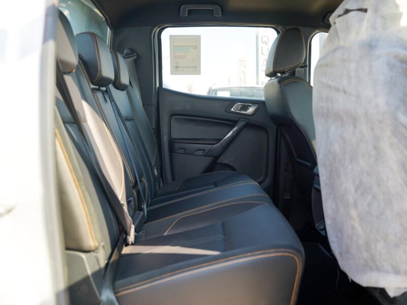 2022 Ford Ranger 2.3-liter EcoBoost Turbocharged 4 Cylinder Engine Silver Beige Pickup Truck