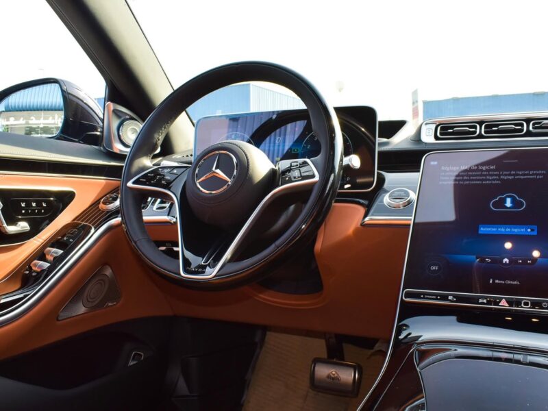 2022 Mercedes-Maybach S 680 6.0 Litres V12 Biturbo Petrol Engine Grey Tan Sedan Automatic