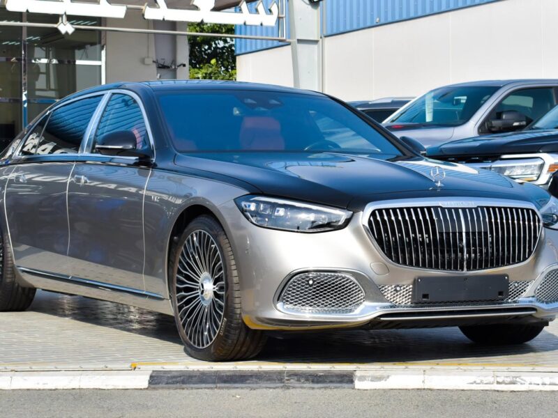 2022 Mercedes-Maybach S 680 6.0 Litres V12 Biturbo Petrol Engine Grey Tan Sedan Automatic