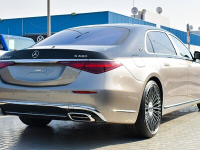 2022 Mercedes-Maybach S 680 6.0 Litres V12 Biturbo Petrol Engine Grey Tan Sedan Automatic