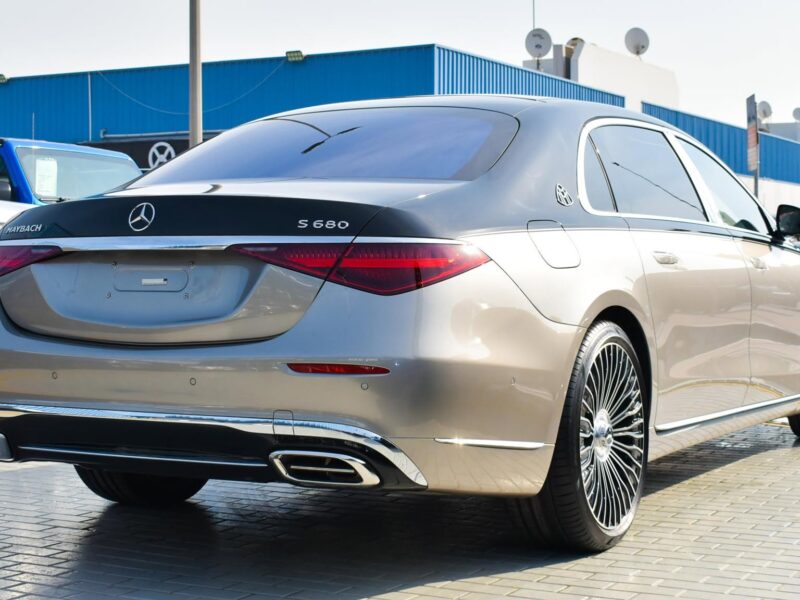 2022 Mercedes-Maybach S 680 6.0 Litres V12 Biturbo Petrol Engine Grey Tan Sedan Automatic