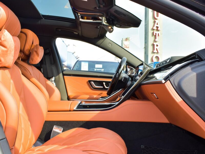 2022 Mercedes-Maybach S 680 6.0 Litres V12 Biturbo Petrol Engine Grey Tan Sedan Automatic